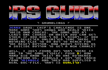 [Gamers Guide Screenshot]]